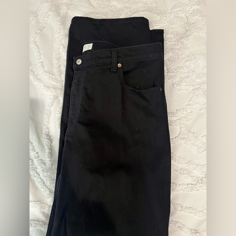 Abercrombie & Fitch Women's Black High Rise Jeans